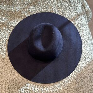 Jcrew 100% wool wide brim floppy hat